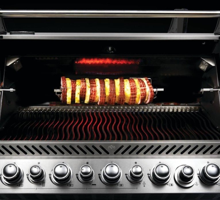 69851 - Ensemble de rôtissoire d'appoint avec 2 fourches a viande et un moteur - BBQ Québec