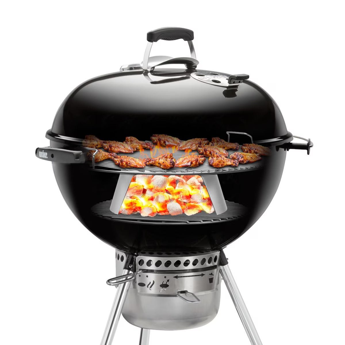 7666 - Plaque de diffusion pour fumage - Charcoal Heat Controller - BBQ Québec