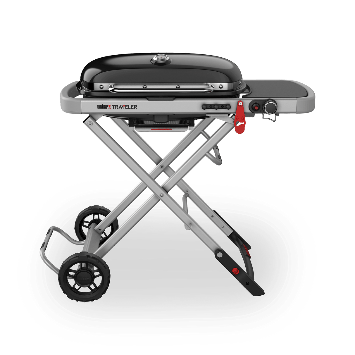 9011701 - Barbecue au gaz VR Weber Traveler LP - Noir - BBQ Québec