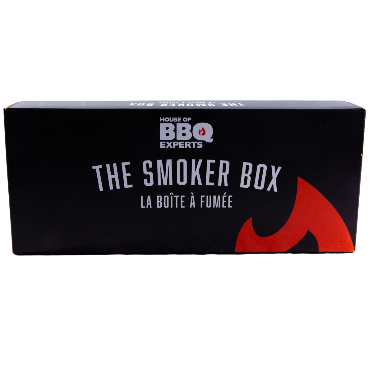 Petite boite a fumage rectangulaire en stainless BBQ Expert