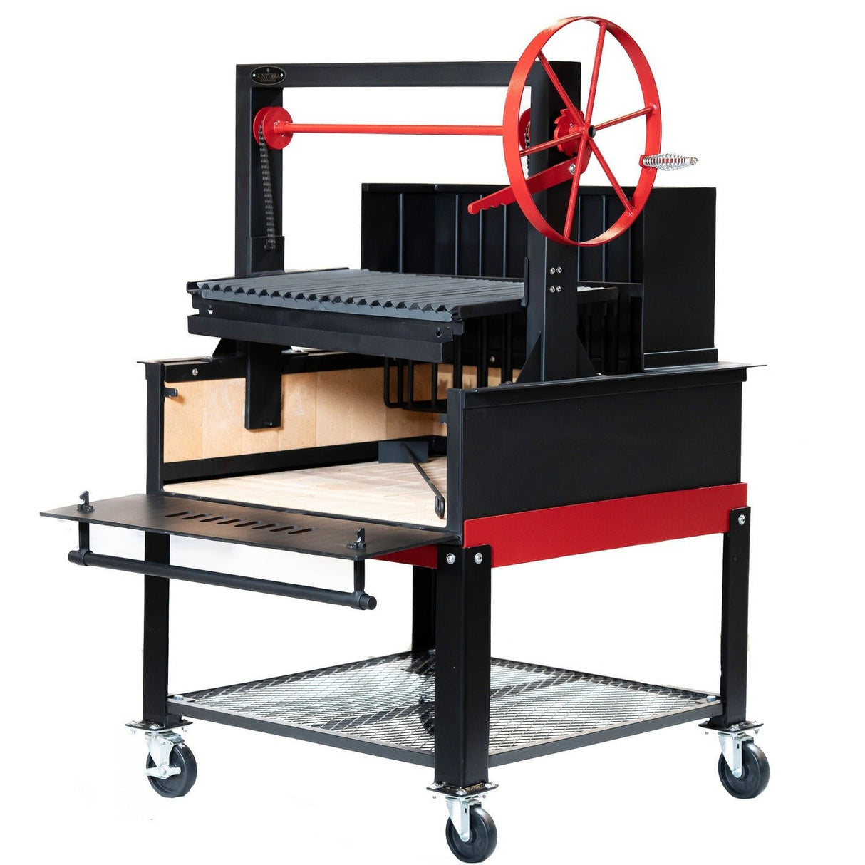 ARG - 36DSIBRBCRT - Argentine with Brasero back 36''x 36'' with cart - BBQ Québec