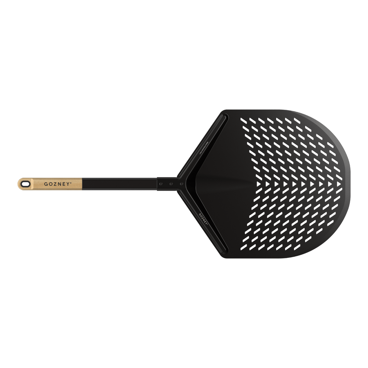 Balance Placement Peel M. Peel Size: 12" Aluminium Alloy with wooden handle - AD1763 - BBQ Québec