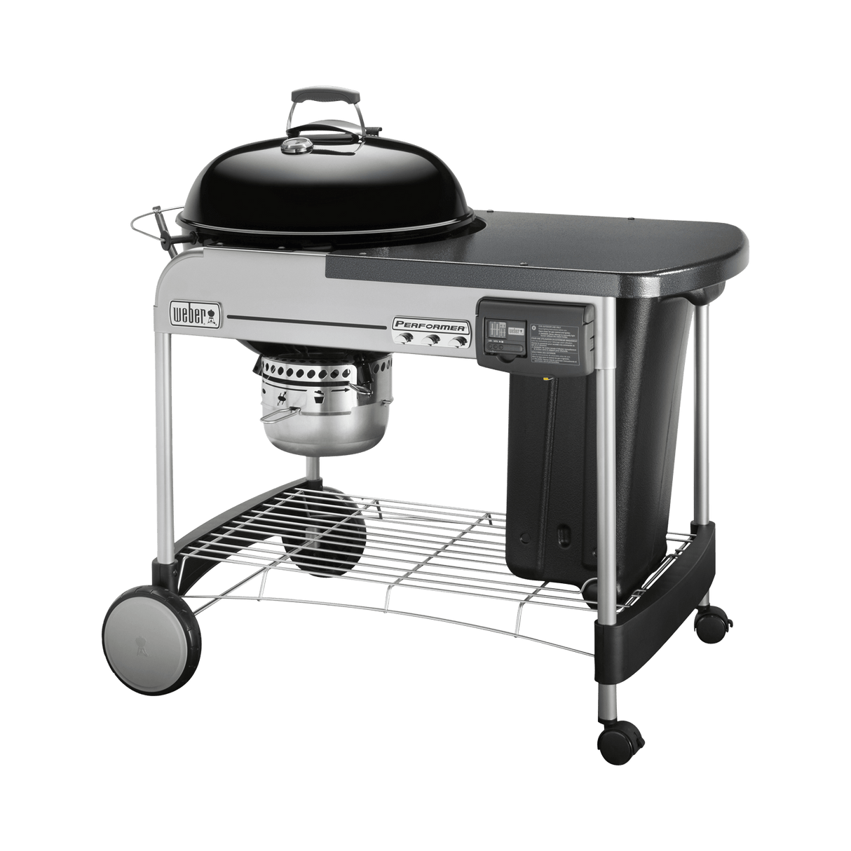 BBQ Weber Performer Deluxe au charbon de bois - noir - BBQ Québec