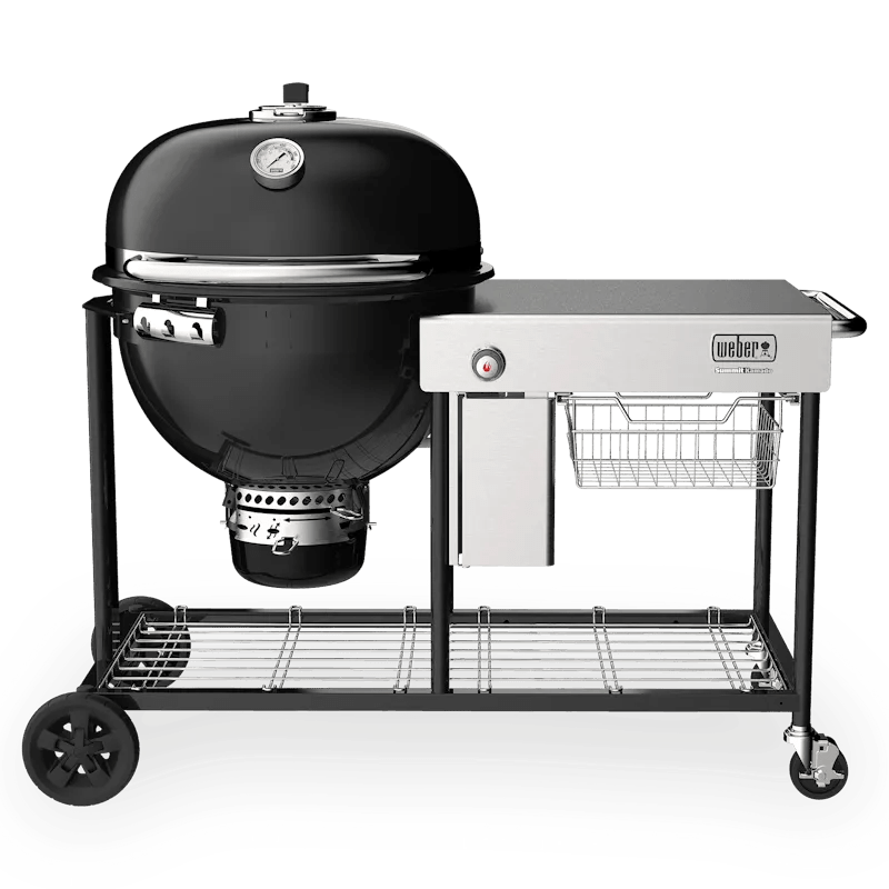 Centre de grillades Summit Kamado S6 24” au charbon de Weber - BBQ Québec