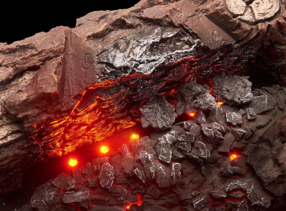 Ensemble de bûches électriques Woodland 18" - NEFI18H - BBQ Québec