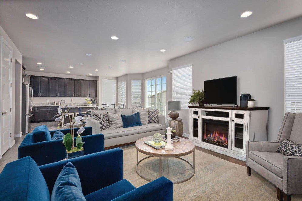 Ensemble de cabinet Charlotte avec foyer électrique 30" - NEFP30 - 3820AW - BBQ Québec