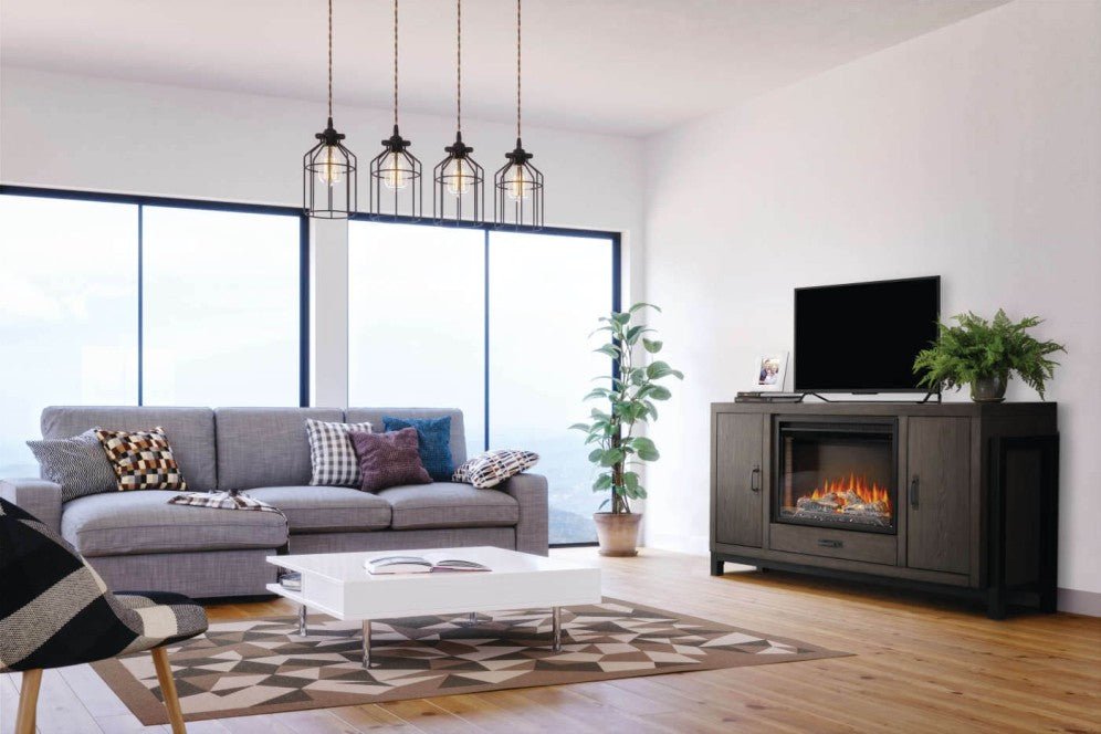 Ensemble de cabinet Franklin avec foyer électrique 30" - NEFP30 - 3020RK - BBQ Québec