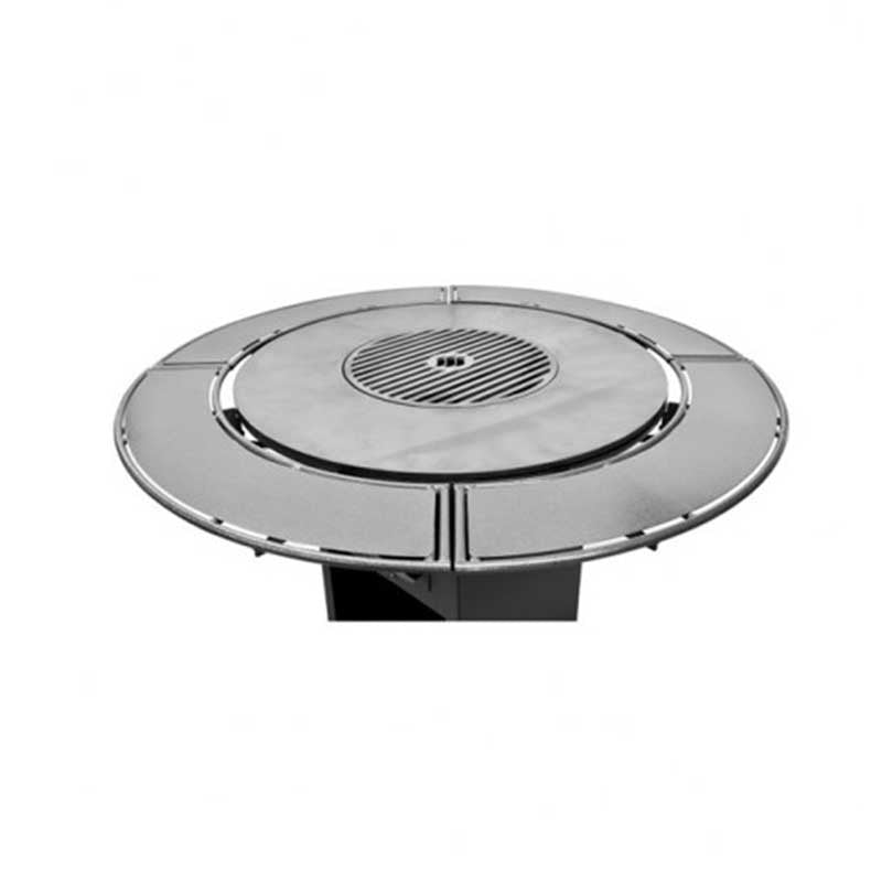 FG - 40SQRD - Fireside Grill 40'' Rd. w/Square Base - BBQ Québec