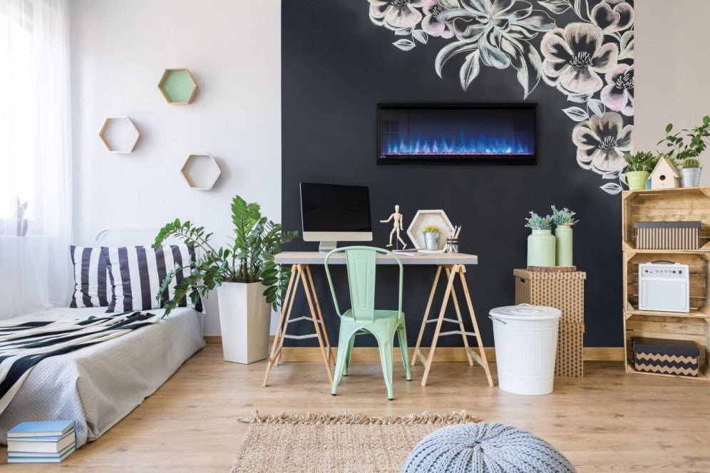 Foyer électrique Alluravision à profil mince 32" - NEFL42CHS - 1 - BBQ Québec