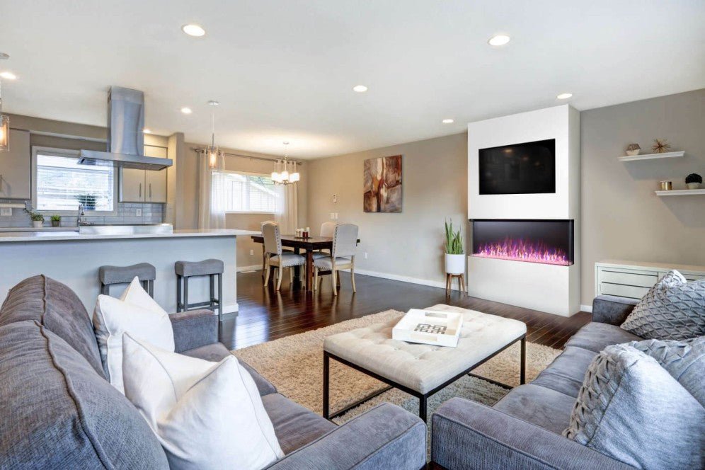 Foyer électrique encastré Trivista Primis 50" - NEFB50H - 3SV - BBQ Québec