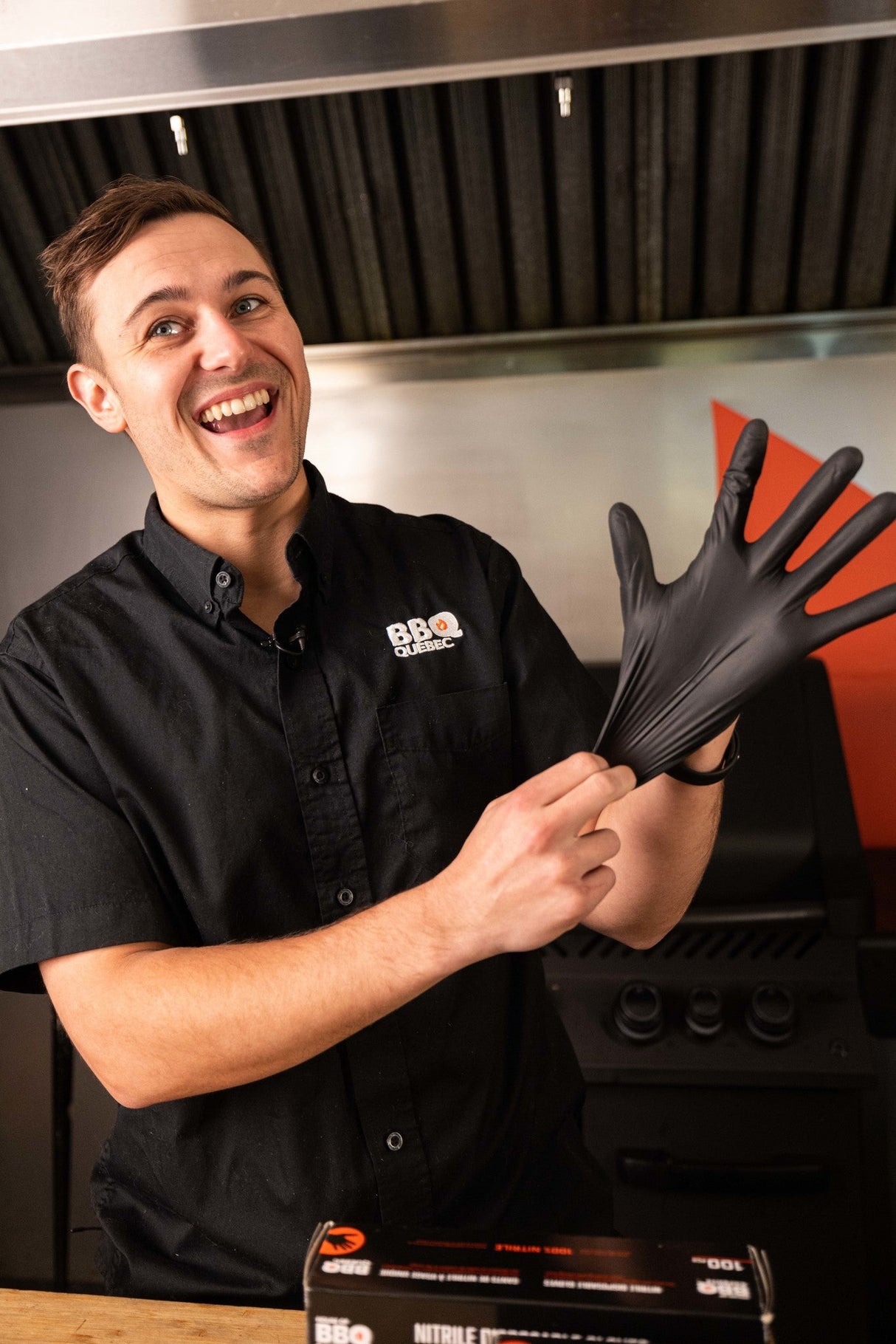 Gants de nitrile à usage unique BBQ Québec - BBQ Québec