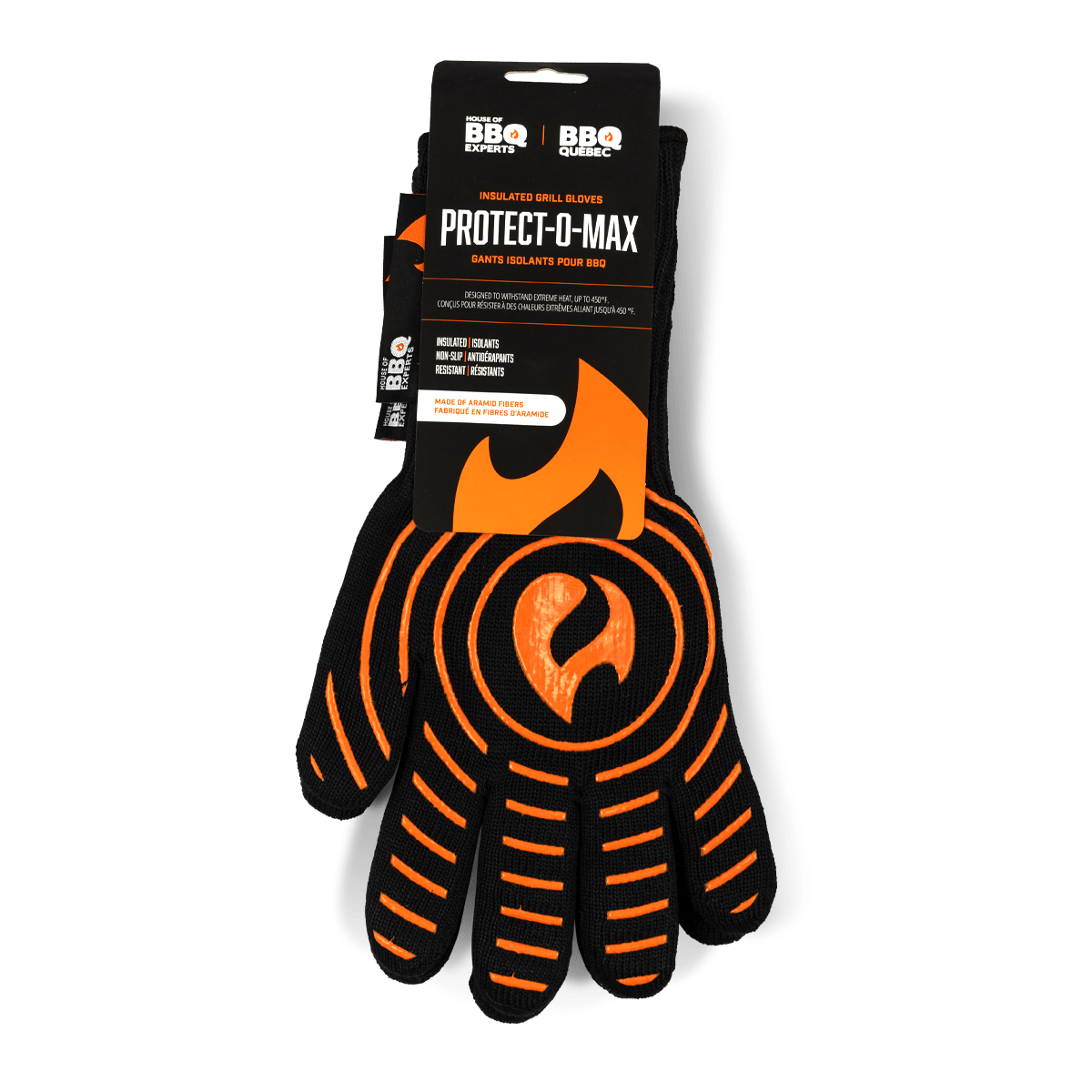 Gants isolants pour BBQ Protec - O - Max BBQ Québec - BBQ Québec