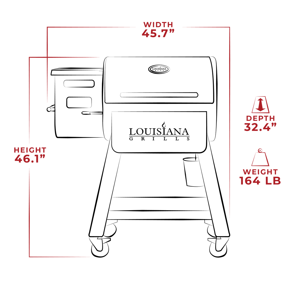 Gril série 800 Black Label avec contrôle WiFi - 10669 - BBQ Québec