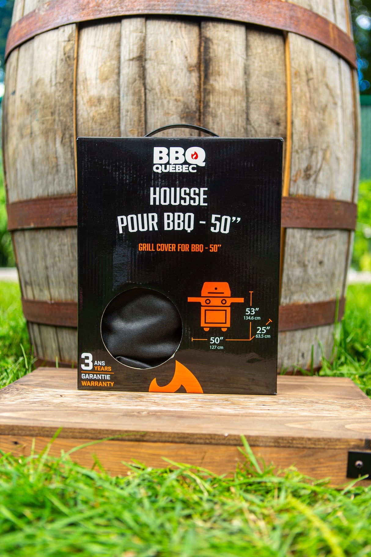 Housse pour barbecue au gaz 50 pouces BBQ Québec - BBQ Québec