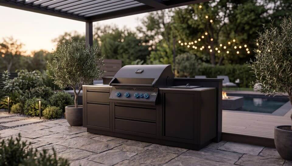 OOK-002 - Napoleon Cuisine OASIS Built-In 32" Comptoir Stainless Phantom LP