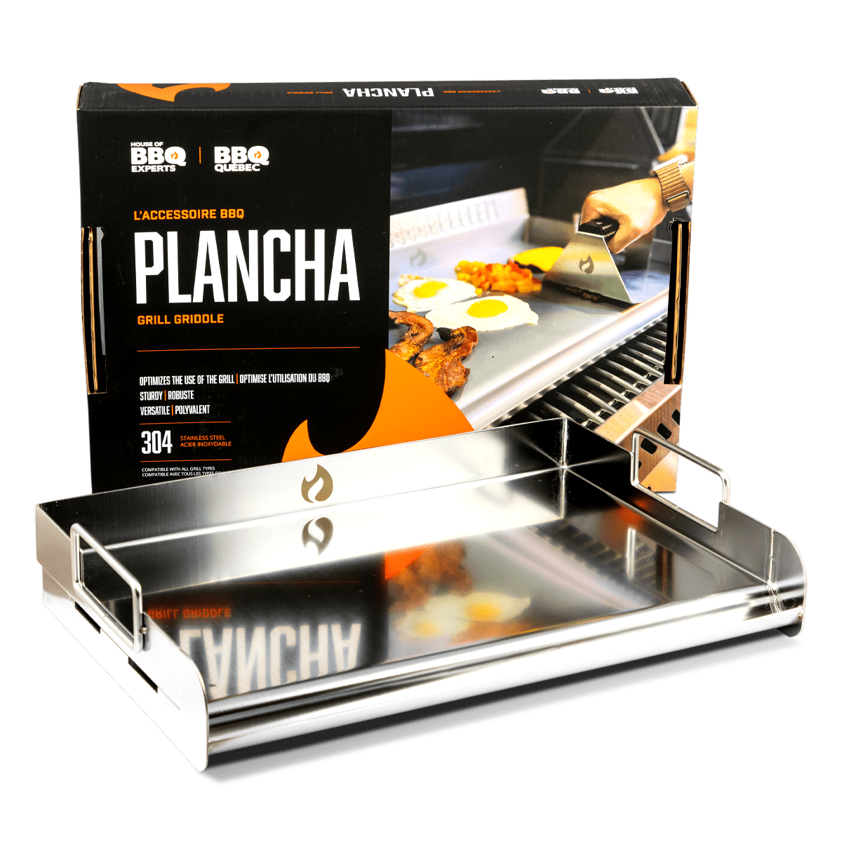 l’Accessoire pour BBQ Plancha BBQ Québec - DD2204 - BBQ Québec
