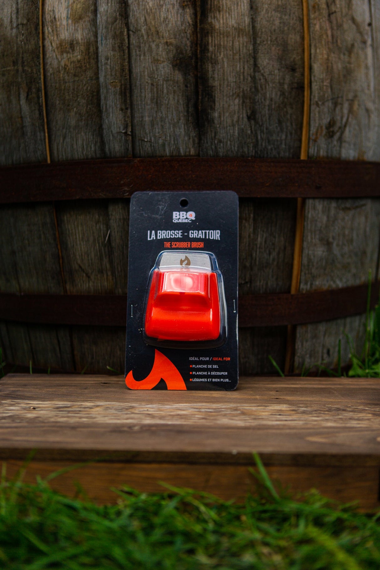 Le grattoir à planche de sel BBQ Québec - BBQ Québec