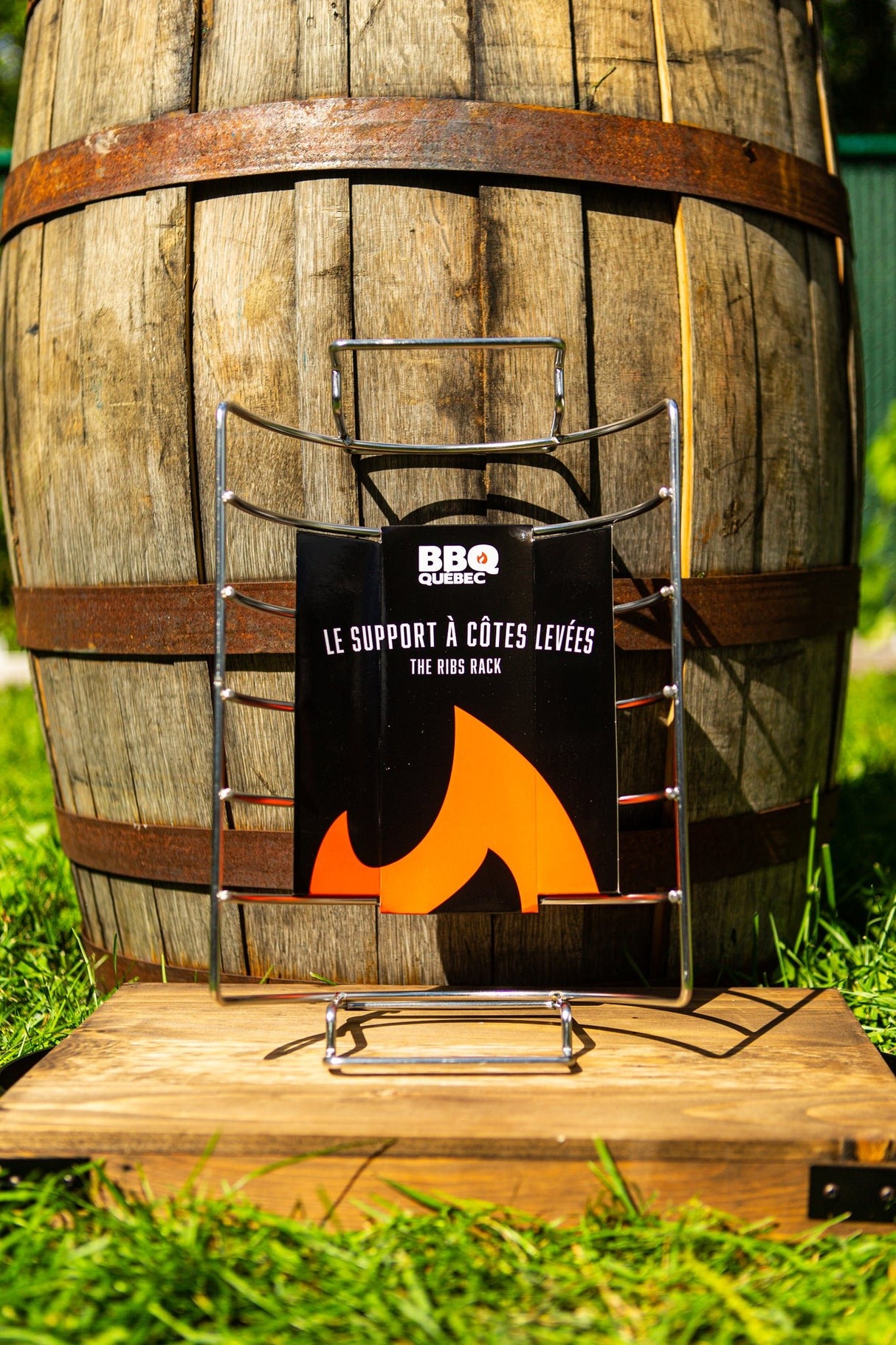 Le support à côtes levées BBQ Québec - BBQ Québec