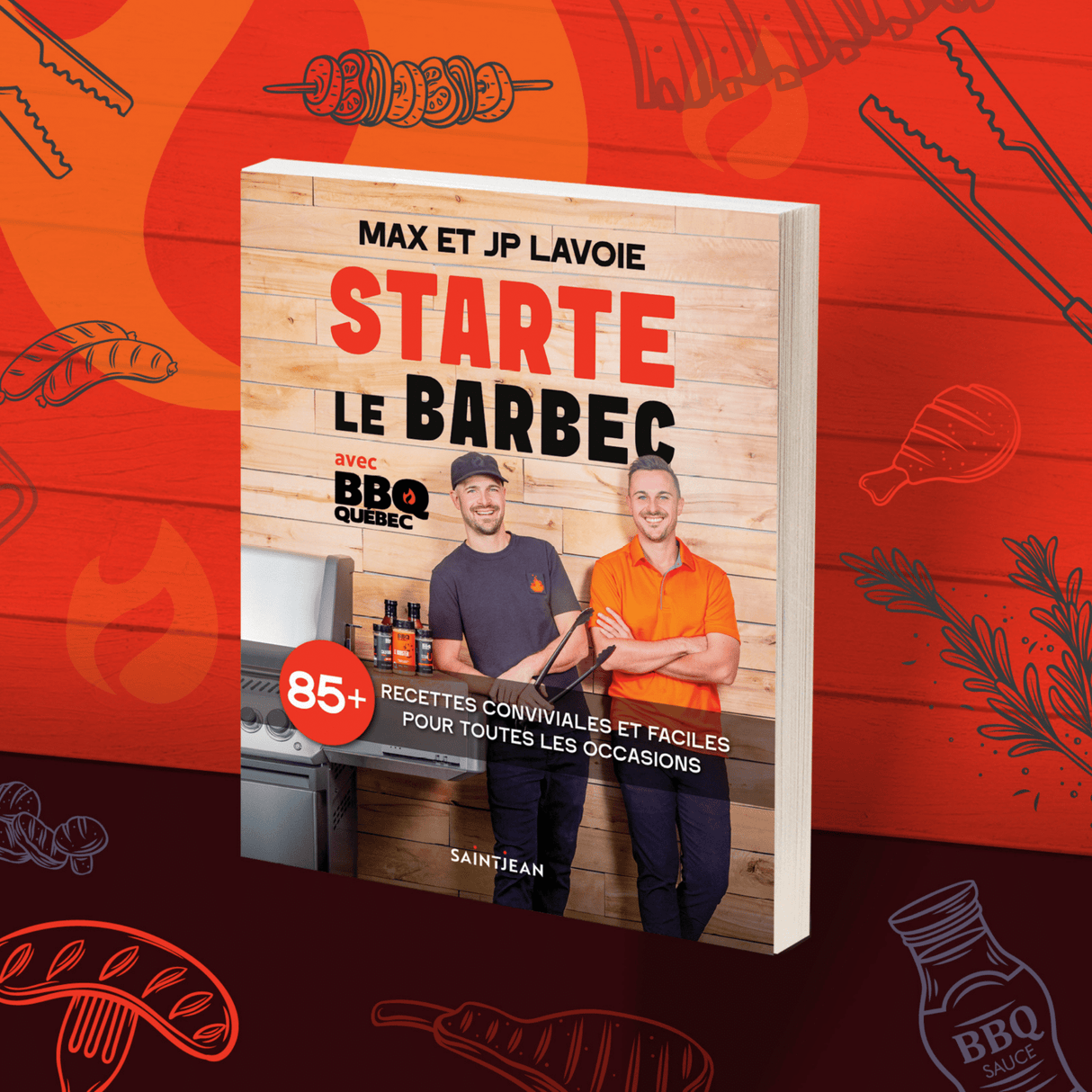 Livre BBQ Québec - Starte le Barbec - A141910 - BBQ Québec