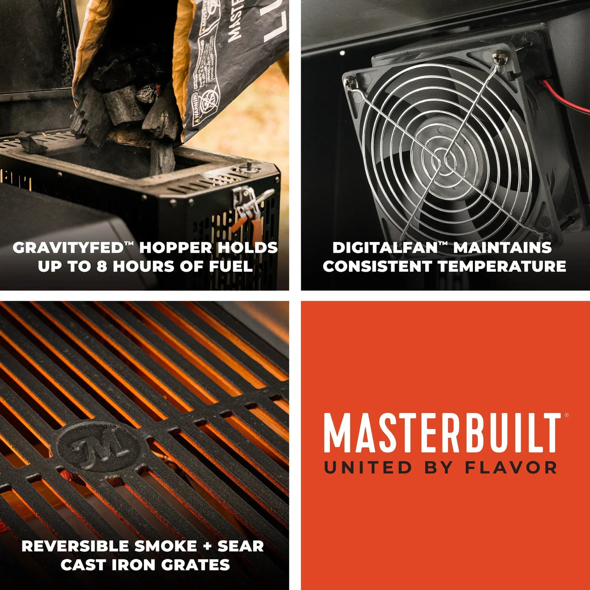 MB20041220 - Gravity Series 1050 Digital Charcoal Grill + Smoker - BBQ Québec