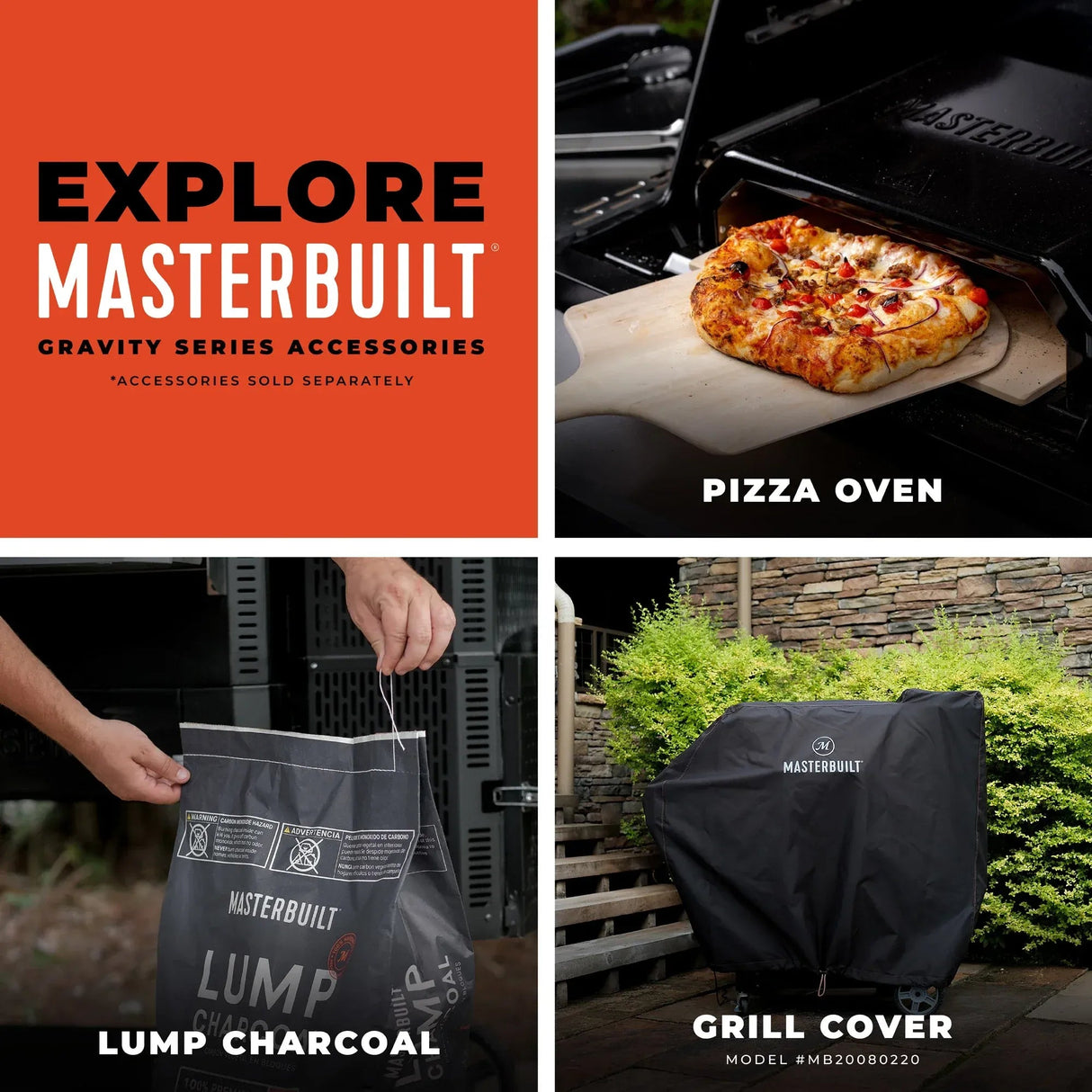 MB20041220 - Gravity Series 1050 Digital Charcoal Grill + Smoker - BBQ Québec