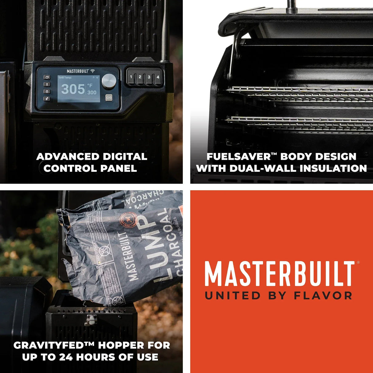 MB20041223 - Gravity Series XT Digital Charcoal Grill + Smoker - BBQ Québec