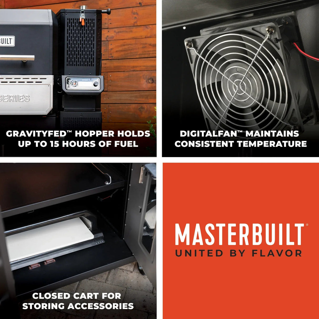 MB20041525 - Gravity Series 1150 Digital Charcoal Grill and Smoker - BBQ Québec
