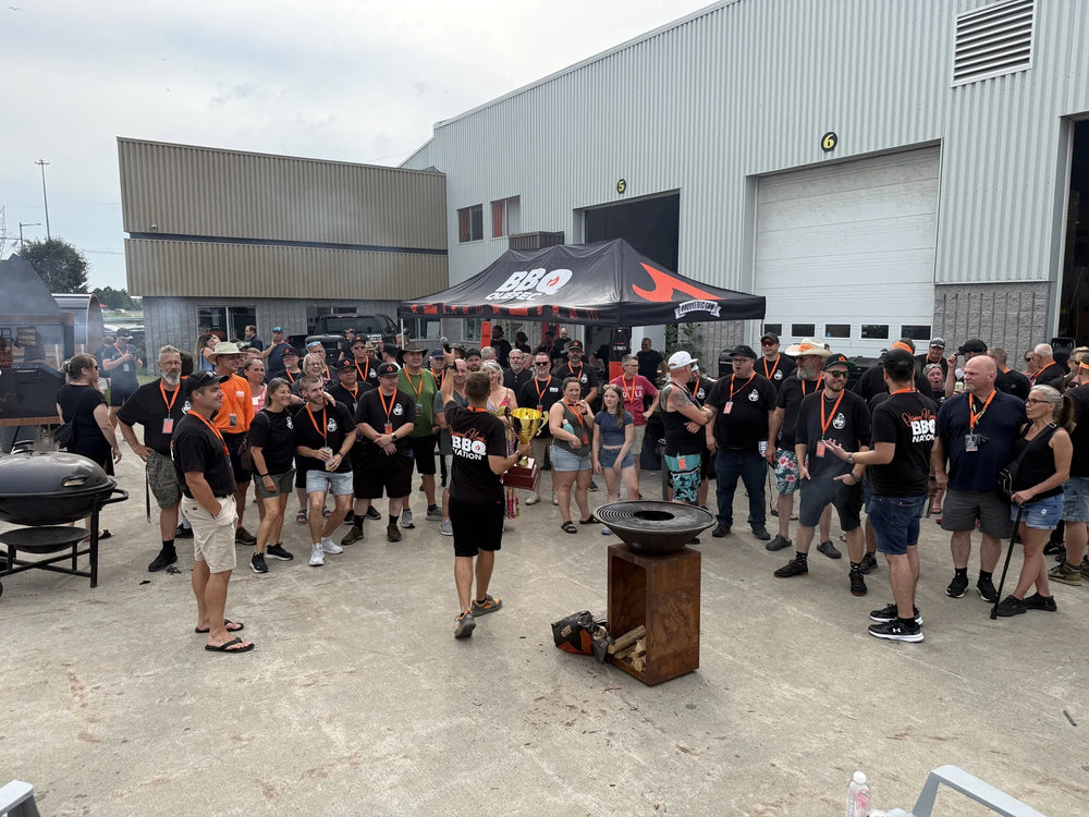 Le party BBQ Nation vu du ciel