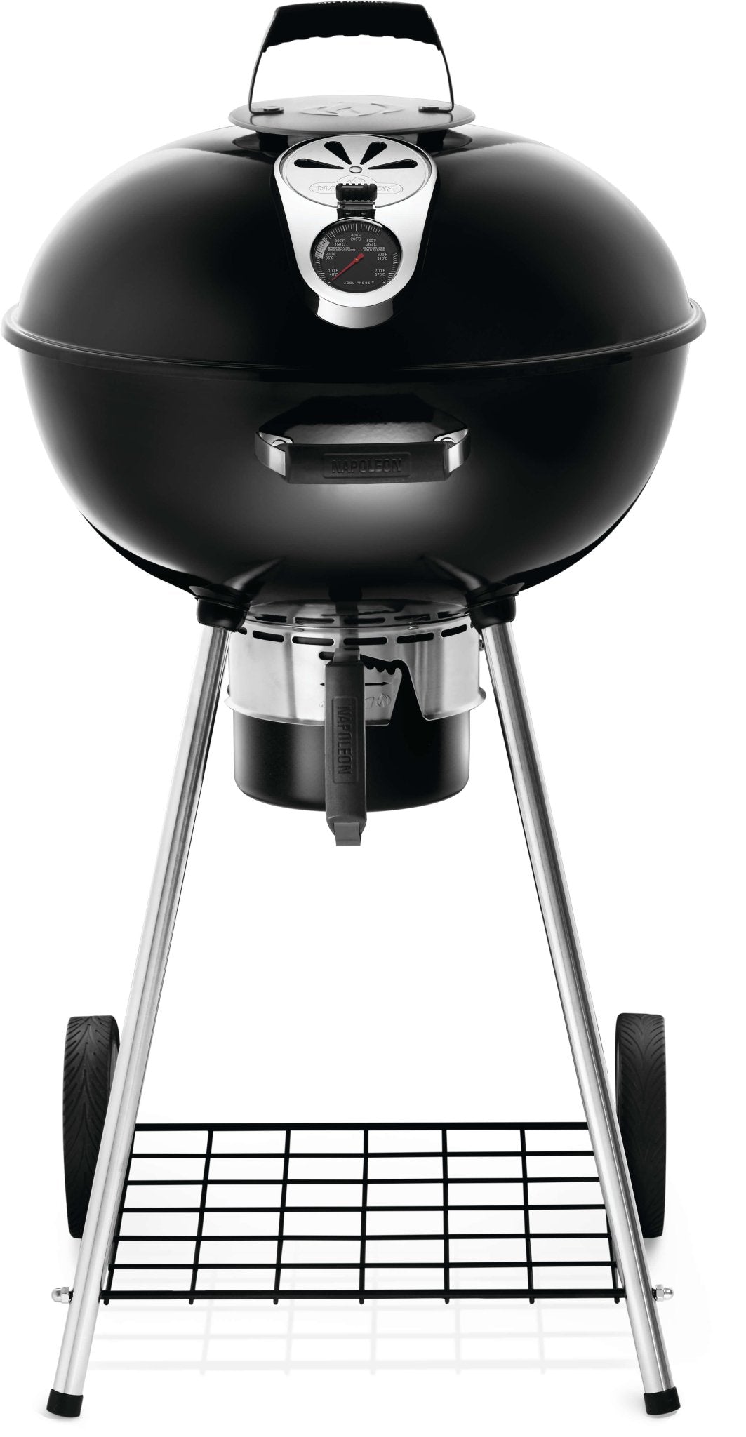NK22K-LEG-3 - Napoleon - Gril au charbon de bois circulaire NK22, noir
