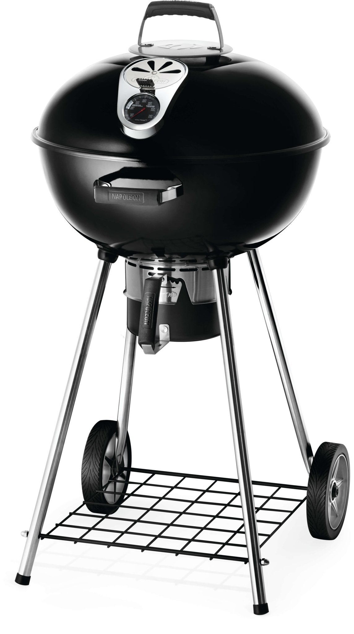 NK22K-LEG-3 - Napoleon - Gril au charbon de bois circulaire NK22, noir