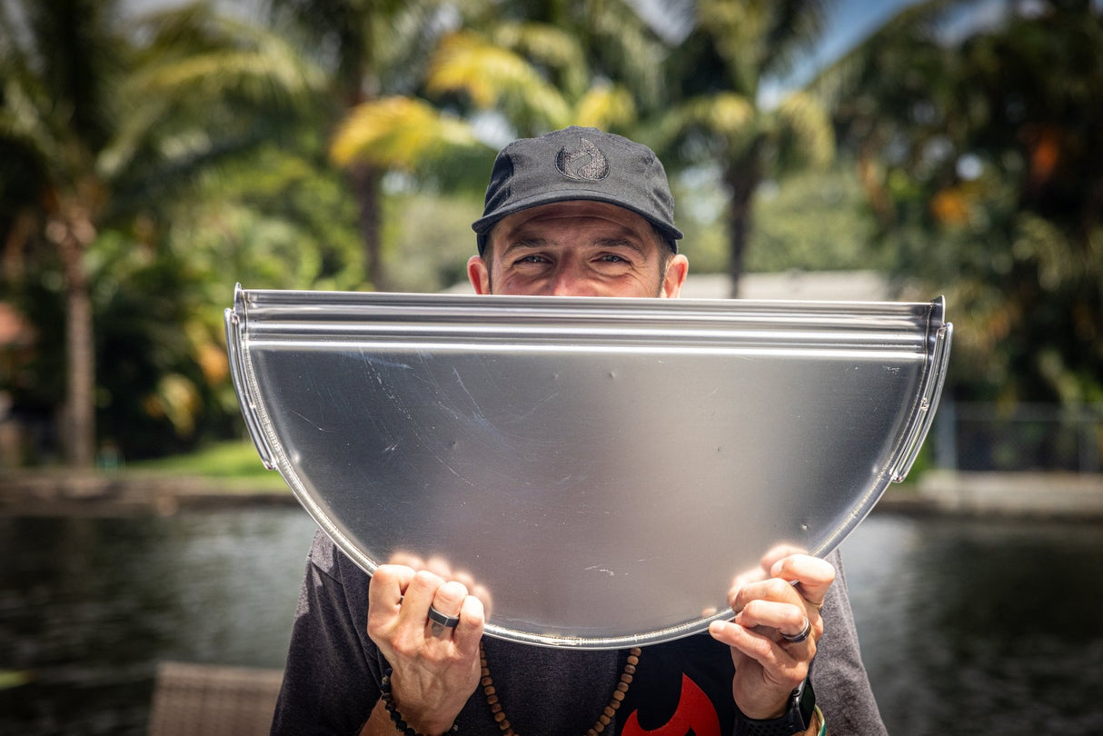 Plancha 21" en Demi - Lune - DD2301 - BBQ Québec