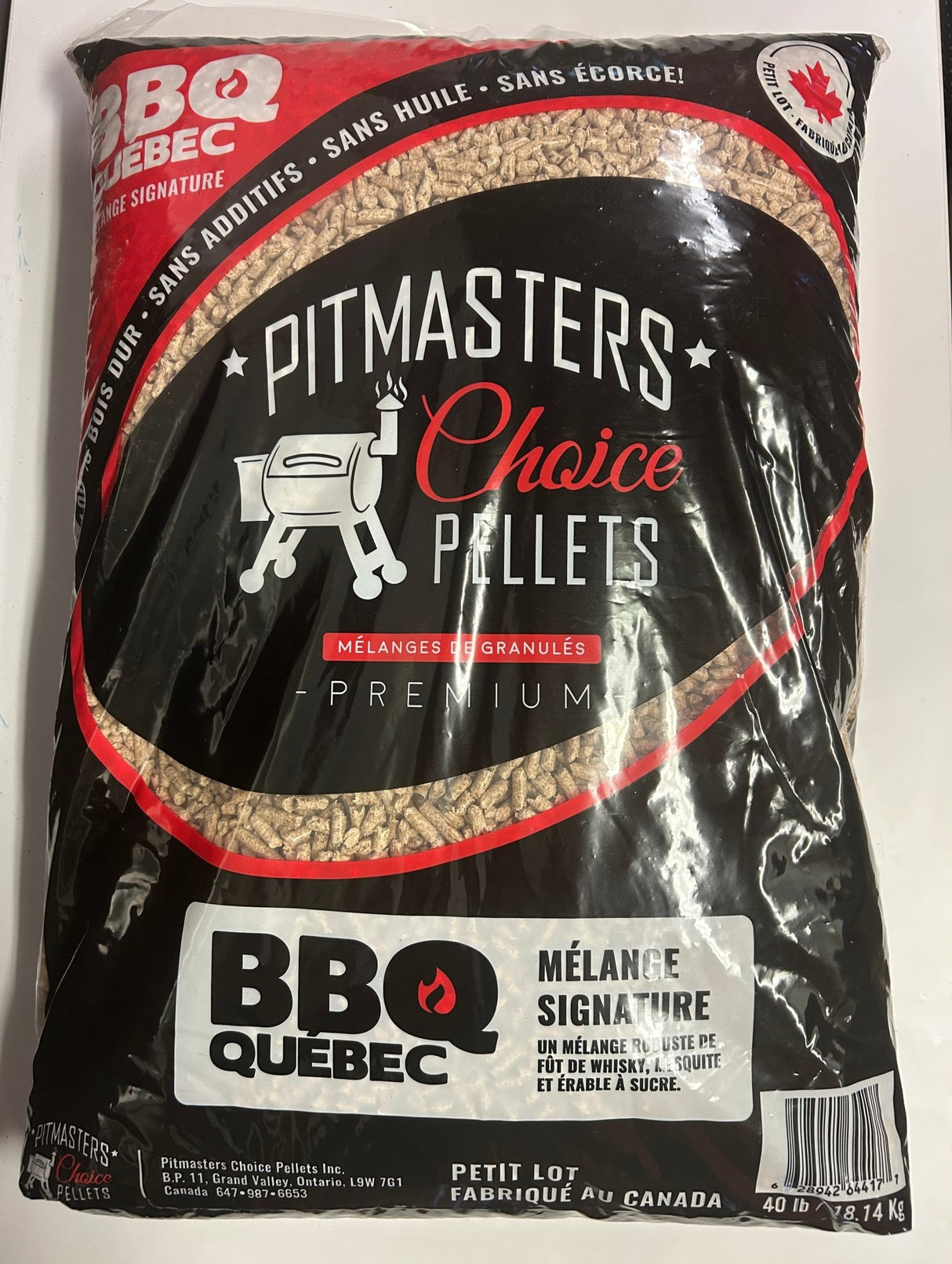 PMCP - PS - Granules BBQ Québec Pitmaster Signature Érable/Mesquite/Whisky - BBQ Québec
