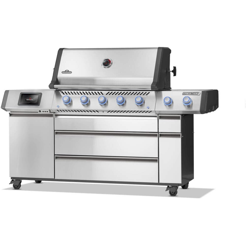 PRO665VXRSIBNSS - Gril Prestige PRO 665 Élite au gaz naturel avec technologie intelligente et boîte à fumage électrique - BBQ Québec