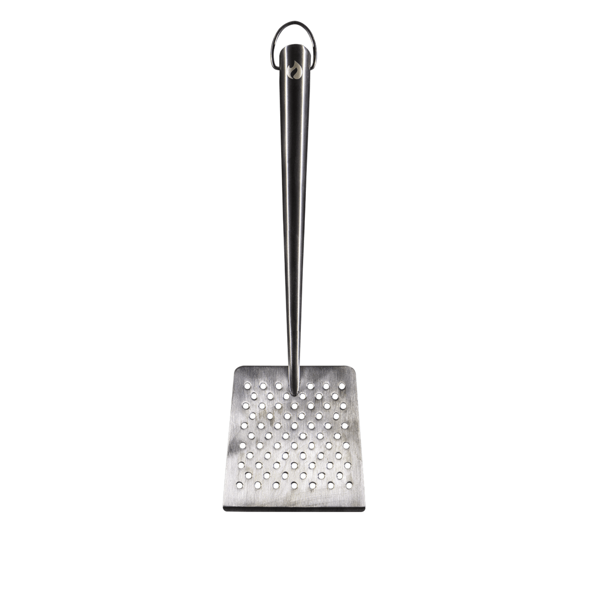 Spatule en acier inoxydable de couleur titanium BBQ Québec - BBQ Québec