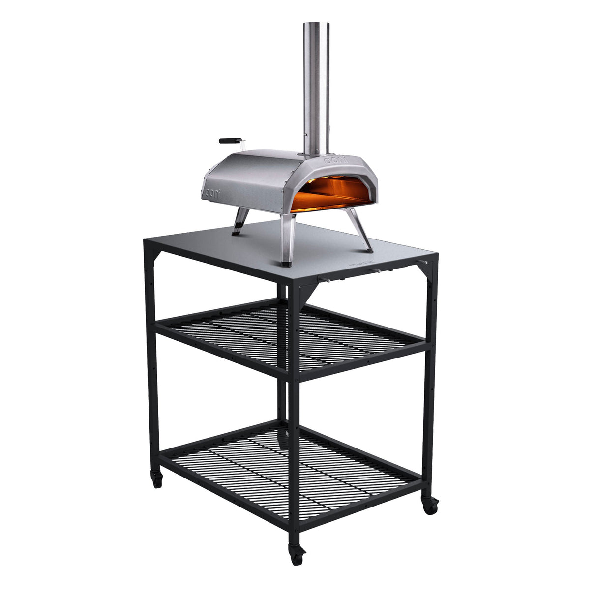 Table inox modulaire Ooni - Taille moyenne - BBQ Québec