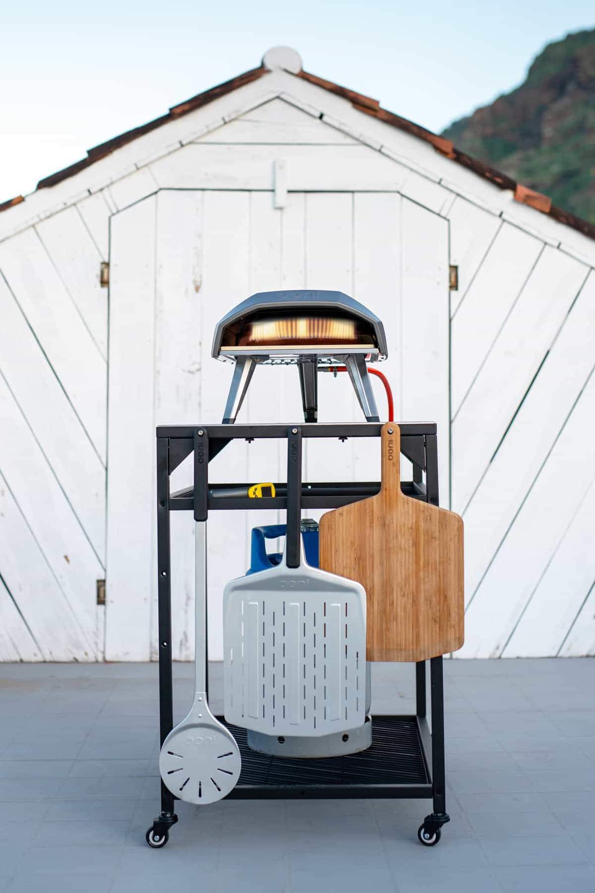 Table inox modulaire Ooni - Taille moyenne - BBQ Québec