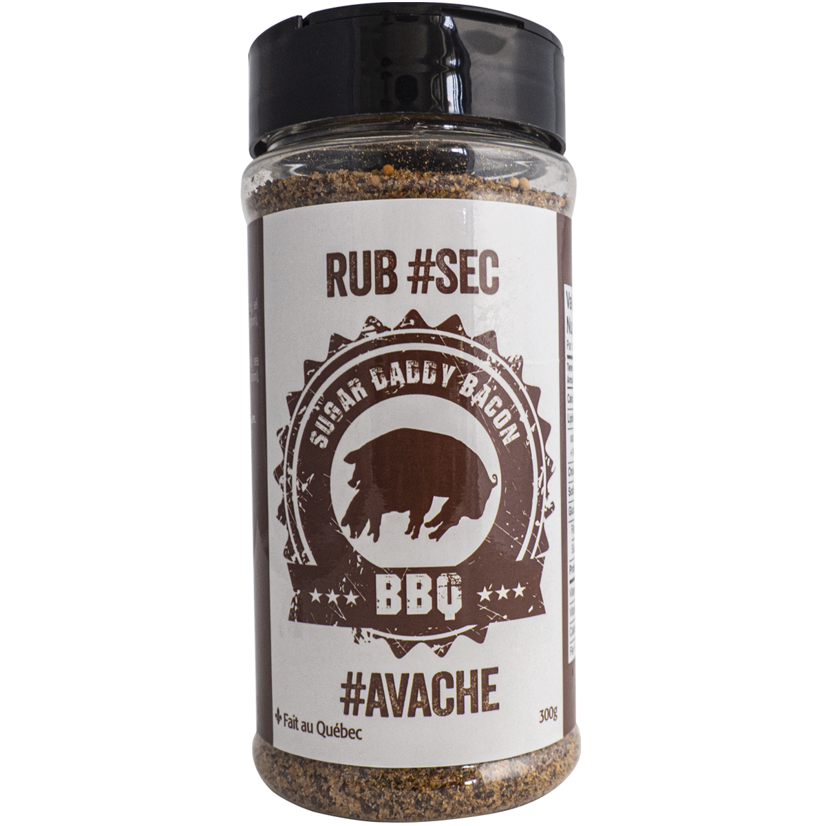 Le rub sec #Avache de Sugar Daddy Bacon par Sugar Daddy Bacon vendu par BBQQUEBEC.com