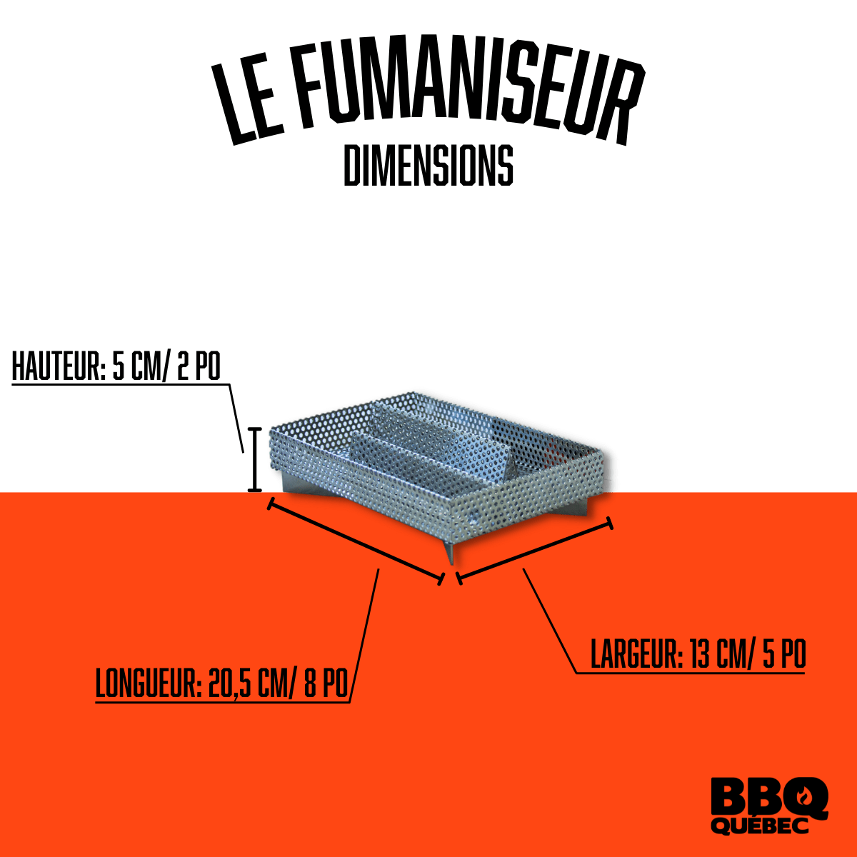 Le Fumaniseur Labyrinthe à fumée BBQ Quebec - BBQ Québec