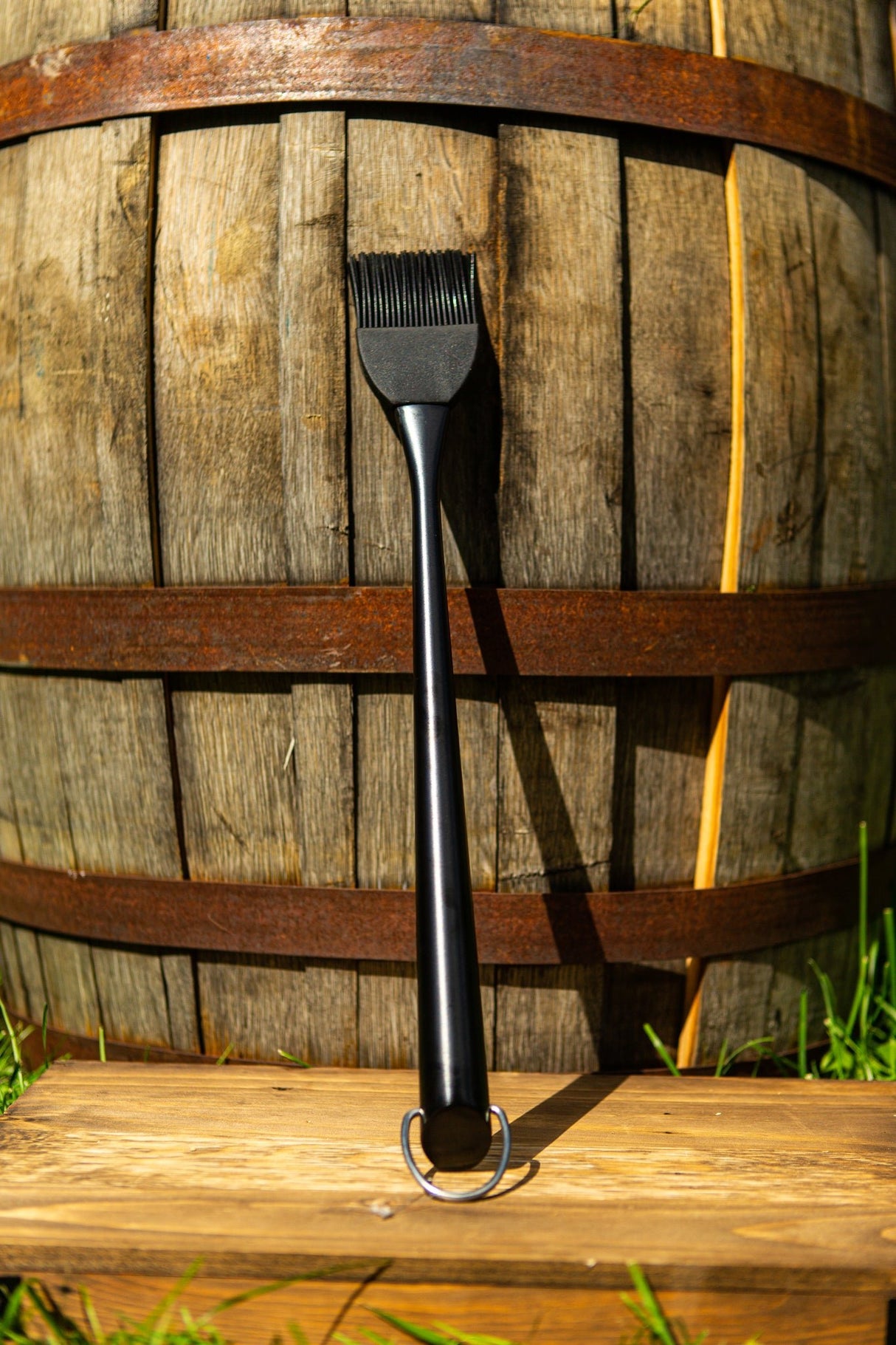 Le pinceau à badigeonner BBQ Québec - Noir Stainless - BBQ Québec