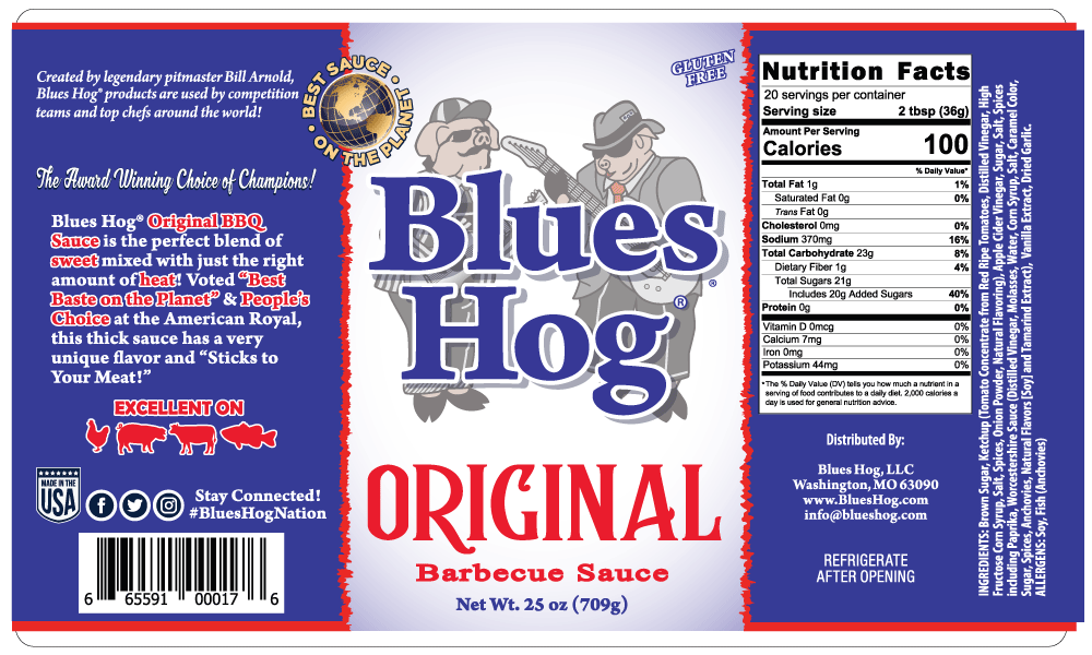 Sauce BBQ Originale 739 ml (25 oz) - BBQ Québec