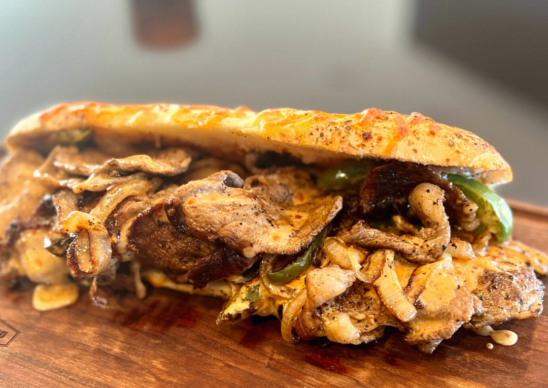 Recette rapide de sandwich « Philly cheesesteak »