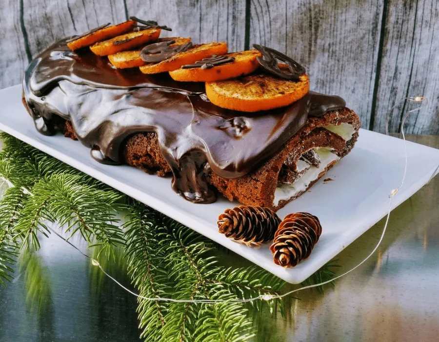 Bûche de Noël aux épices BBQ Québec - BBQ Québec