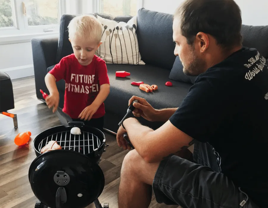 Faire comme papa - BBQ Québec