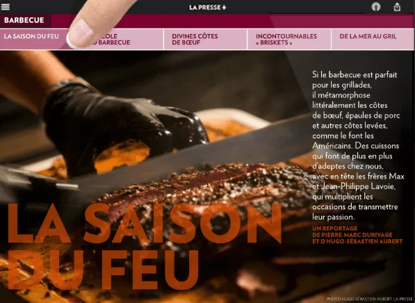 LA SAISON DU FEU - BBQ Québec