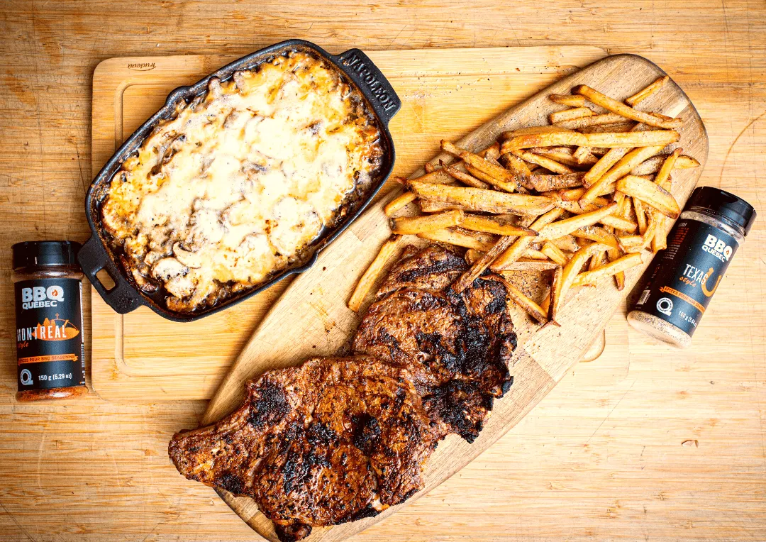 Le plus grand classique du BBQ : le repas « steak frites » - BBQ Québec