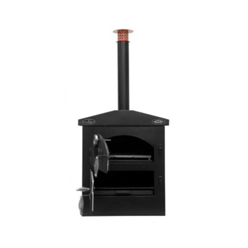1401NS - Four a bois Sunterra Noir sans chariot - BBQ Québec