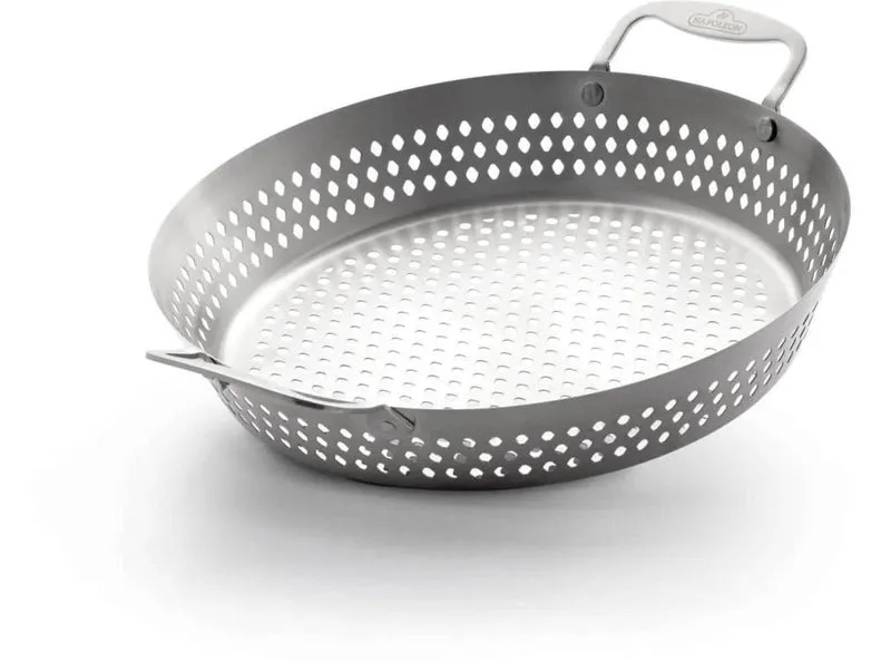 56027 - Stainless Steel Grilling Wok - BBQ Québec