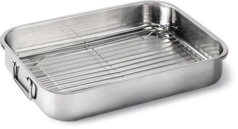 56038 - Napoleon - Lèchefrite en acier inoxydable - BBQ Québec