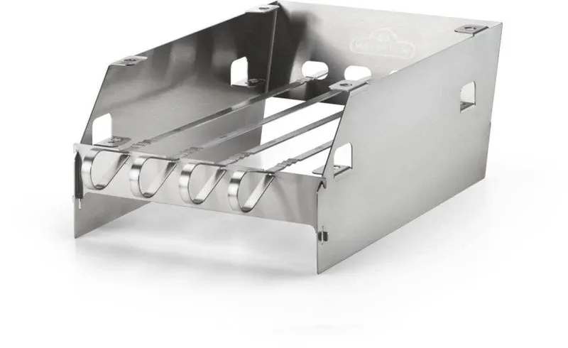 71301 - Ensemble De Déflecteur Pour Brûleur Latéral - Grand Avec Support À Brochettes - BBQ Québec