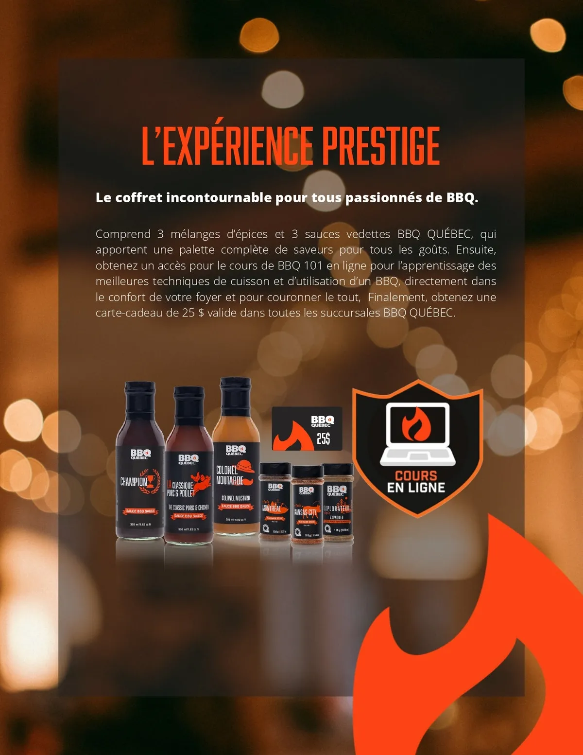 Catalogue des coffrets cadeaux BBQ Québec 2025-2026, page 4